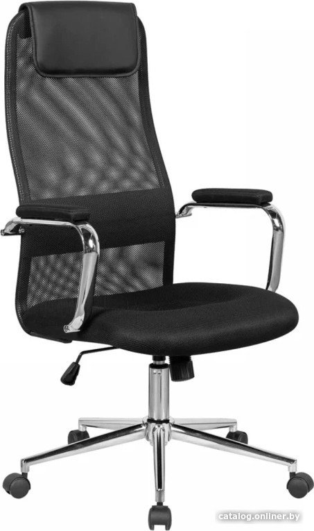 Офисное кресло SitUp Alfa chrome (сетка Black)