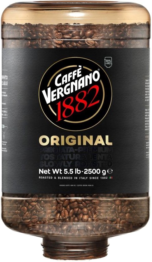 

Кофе Caffe Vergnano Cristal 1882 Original в зернах 2.5 кг