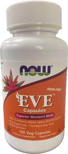 Витамины, минералы Now Foods Eve Womans Multi без железа (120 капсул)