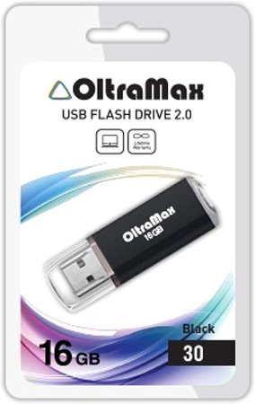 

USB Flash OltraMax 30 16GB (черный) [OM016GB30-B]