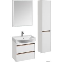  Акватон Шкаф с зеркалом Нортон 65 1A249102NT010 (белый)