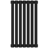 Стальной трубчатый радиатор Сунержа Эстет-11 500х315 7 секций (матовый черный)