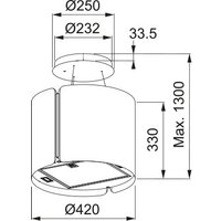 Кухонная вытяжка Franke Smart Suspended FSMS F42 BK 345.0654.933