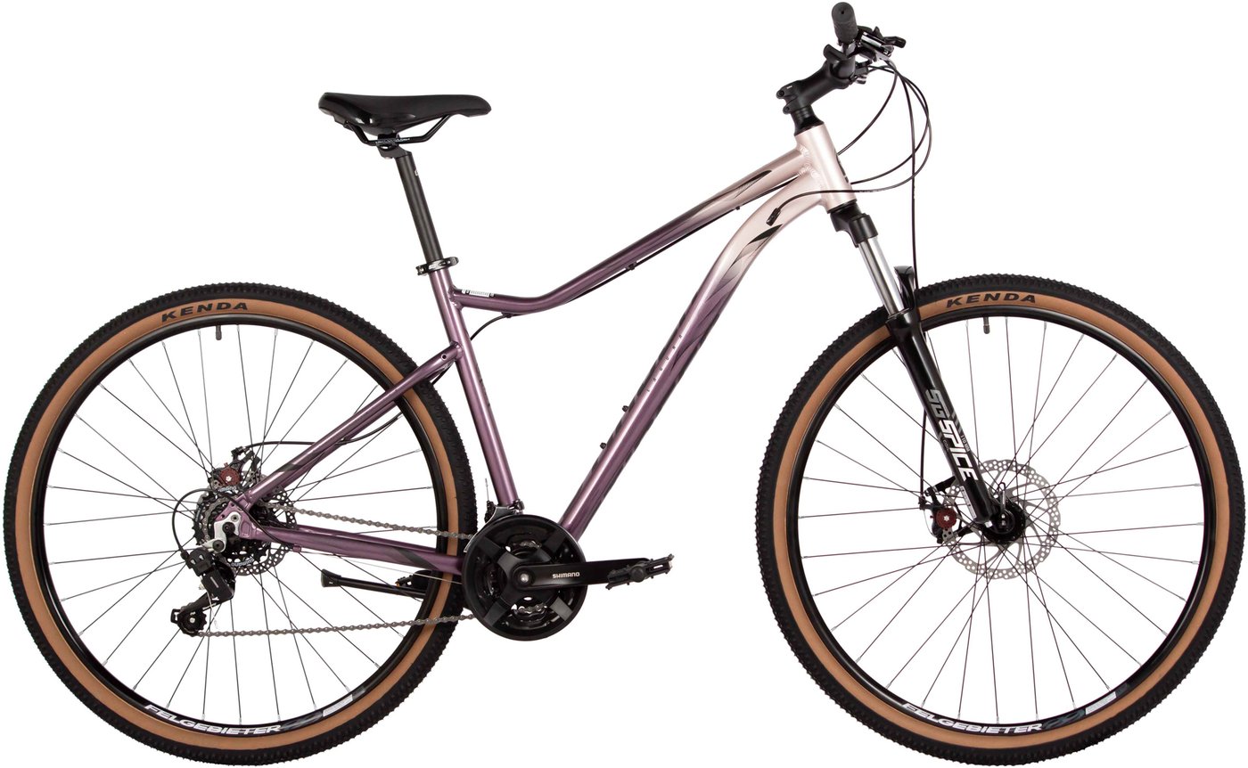 

Велосипед Stinger Laguna 29 L 2025 (серебристый)