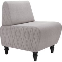 Интерьерное кресло MONOFIX Буно кресло (велюр/серый/бежевый №4)