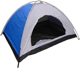 Кемпинговая палатка Руссо Туристо 122-049 (серый/синий)