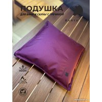 Подушка для бани Banya Line Подушка (гречиха, бордовый)