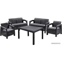 Набор садовой мебели Keter Corfu Fiesta (графит)
