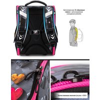 Школьный рюкзак SkyName 2114 + брелок мишка