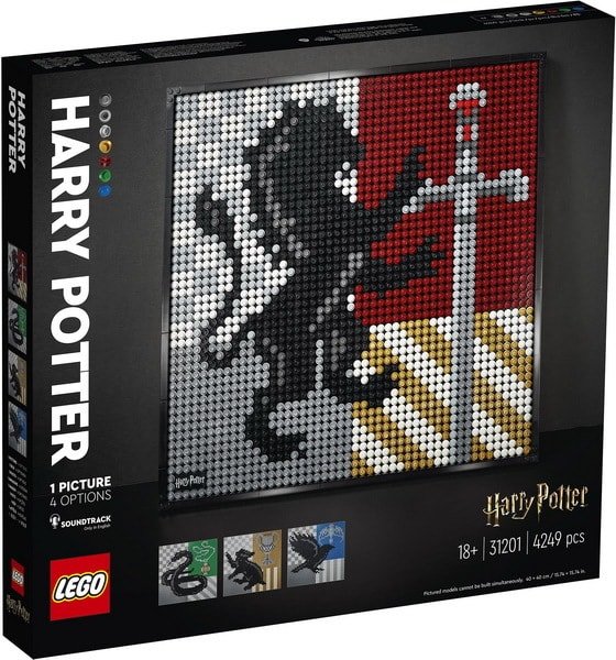 

Конструктор LEGO Harry Potter 31201 Harry Potter Hogwarts Crests