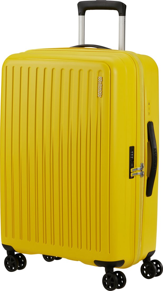 

Чемодан-спиннер American Tourister Rejoy Electric Yellow 68 см