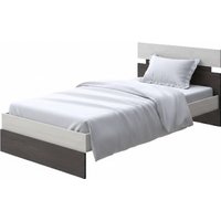 Кровать PROxSON Milton 90x200 (дуб шамони светлый 124/дуб кантербери)