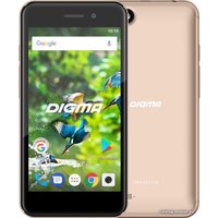 Телефон Digma Linx A453 3G (золотистый)