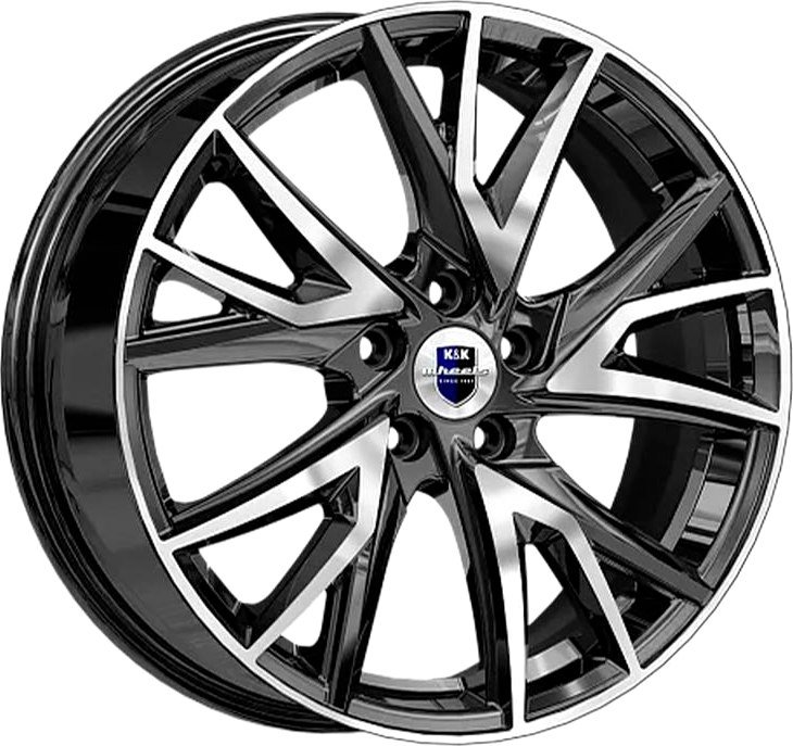 

Литые диски K&K Кайлас (КС1054) 18x6.5" 5x112мм DIA 57.1мм ET 43мм Алмаз черный