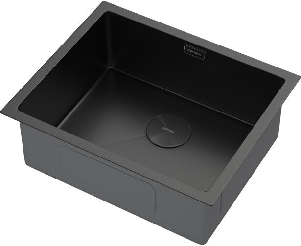 Кухонная мойка ARFEKA ECO AR 550*450 POP-UP BLACK PVD NANO