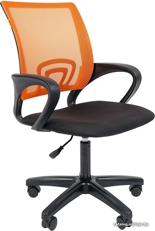 Офисное кресло CHAIRMAN 696 LT (черный/оранжевый)