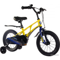 Детский велосипед Maxiscoo Air Стандарт Плюс 2024 (желтый матовый)