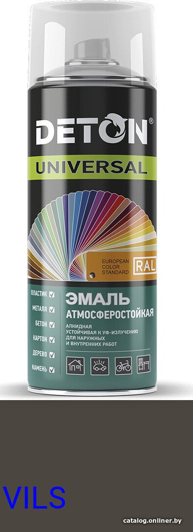 Эмаль Deton Universal Алкидная атмосферостойкая RAL 6022 0.52 л (хаки)