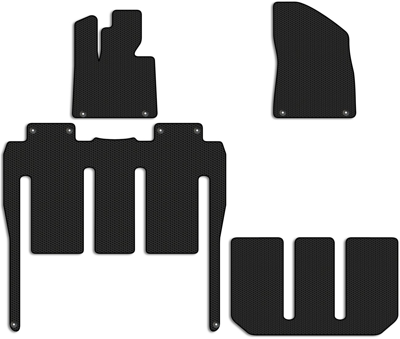 

Комплект ковриков для авто Alicosta Zeekr 009 I (минивэн / минивэн) 2022 - Н.В.