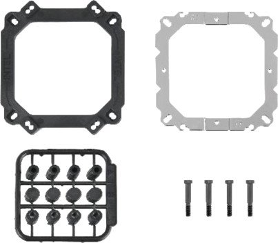 

Комплект креплений Thermaltake LGA1700 Upgrade Kit for Riing Silent Series CL-O029-ST00BL-A