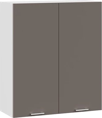 

Шкаф навесной Трия Габриэлла 1ВВ8 с двумя дверями (белый/муссон)