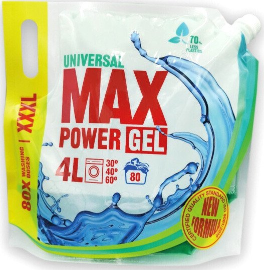 

Гель для стирки Max Power Universal дой-пак 4 л