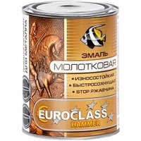 Эмаль Euroclass Молотковая 0.4 кг (вишневый)