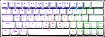 Клавиатура Cooler Master SK622 (TTC Low Profile Red, серебристый/нет кириллицы)
