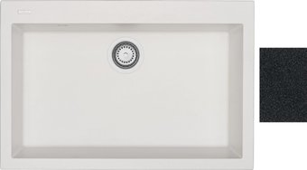 Кухонная мойка Longran Cube CUG 760.500 (onyx/10)