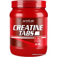 Моногидрат креатина Activlab Creatine Tabs (300 капсул)