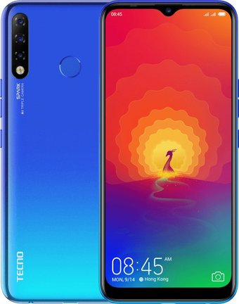 Tecno Spark 4 (синий)