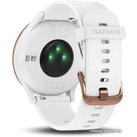 Гибридные умные часы Garmin Vivomove HR Sport S/M (розовое золото/белый)