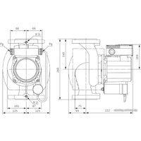 Циркуляционный насос Wilo TOP-S 50/10 (1~230 V, PN 6/10)