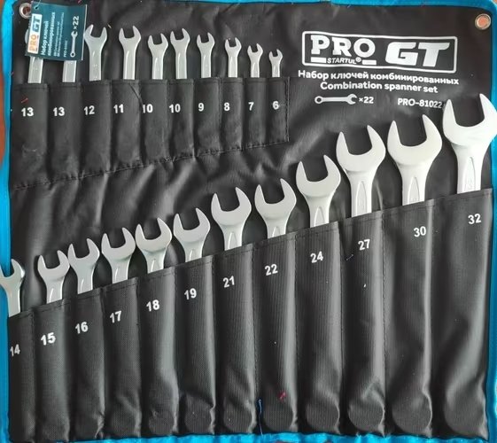 

Набор ключей PRO Startul PRO-81022 (22 предмета)