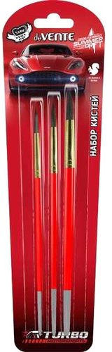 Набор кистей deVente Turbo 8072220 (3 шт)