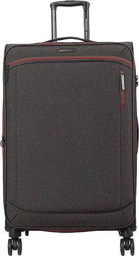 Чемодан-спиннер Francesco Molinary 338-1004/3-28BLK (черный)