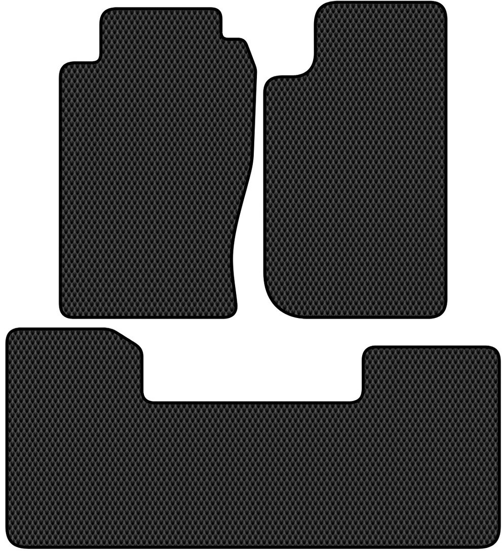 

Комплект ковриков для авто Alicosta Nissan Patrol V (suv / Y61) 2004 - 2010 (черный, ромб)