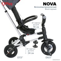 Детский велосипед Qplay Nova S700 (черный/черный)