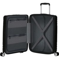 Чемодан-спиннер American Tourister Hello Cabin Grey Melange 55 см (39/45 л)