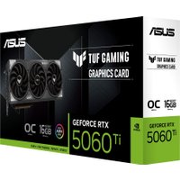Видеокарта ASUS TUF Gaming GeForce RTX 5060 Ti 16GB GDDR7 OC Edition TUF-RTX5060TI-O16G-GAMING