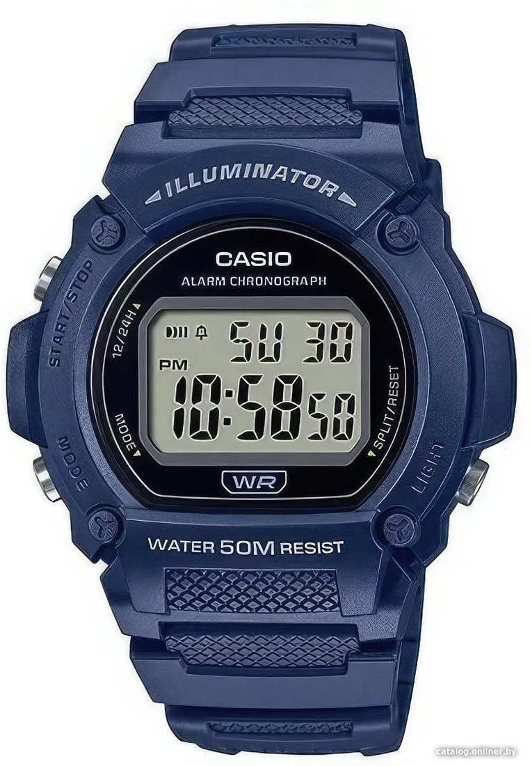 Наручные часы Casio Illuminator W-219H-2A