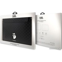 Чехол CG Mobile Karl Lagerfeld Saffiano Sleeve Monogram NFT Choupette KLCS14SAKHPCK 13/14" (черный)