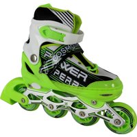 Роликовые коньки Cosmoride Aqua (р. 27-30, белый/зеленый)