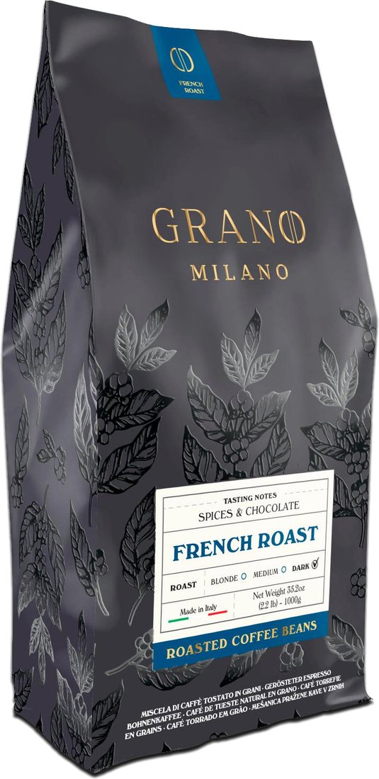 

Кофе Grano Milano French Roast зерновой 1 кг