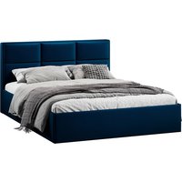 Кровать Трия Стелла Тип 1 140x200 (велюр Confetti Blue)