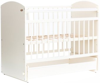 Классическая детская кроватка Bambini Элеганс М 01.10.08 (слоновая кость)
