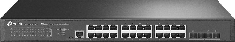 

Управляемый коммутатор уровня 2+ TP-Link TL-SG3428X-M2