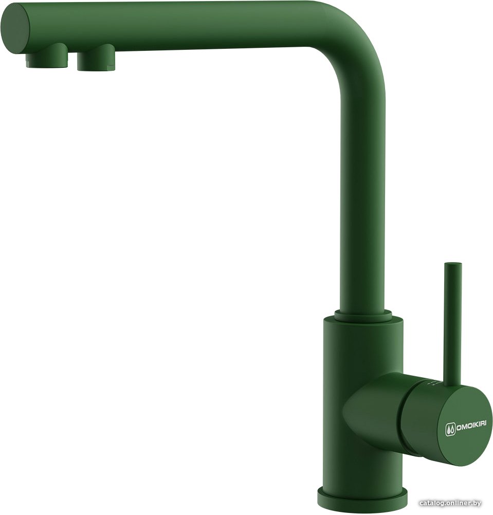 Смеситель Omoikiri Nakagawa 2 Plus-RG (royal green)
