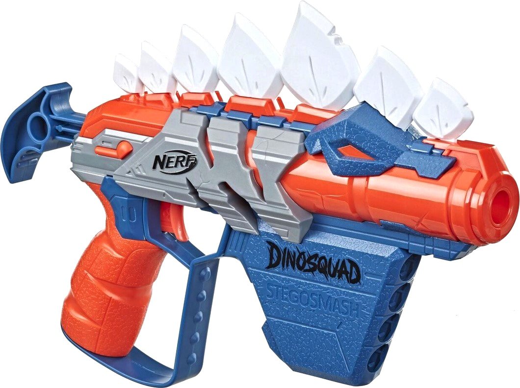 

Бластер игрушечный Nerf Дино Стегосмэш F0805EU4