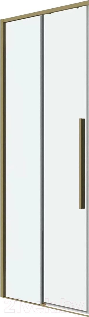 

Душевая дверь Grossman Galaxy 100x195 1/2.K33.01.10.32.00 (золото сатин/прозрачное стекло)